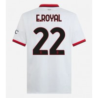 Moški Nogometni dresi AC Milan Emerson Royal #22 Gostujoči 2024-25 Kratek Rokav